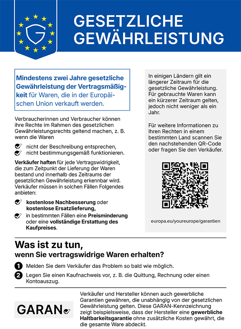 Gesetzliche Gewährleistungsrechte